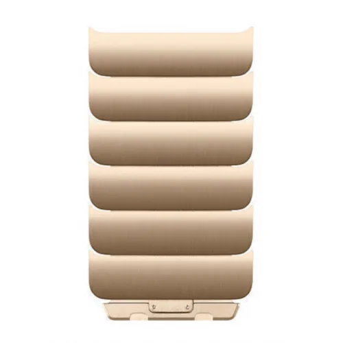 Apple Gold Link Bracelet Kit Μπαρέτες Χρυσό (Apple Watch 46mm)
