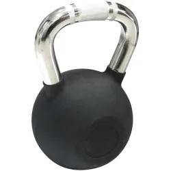 AMILA Kettlebell από Λάστιχο 6kg Μαύρο