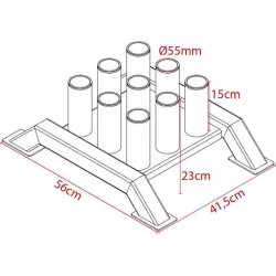 AMILA Βάση για Μπάρες Βαρών