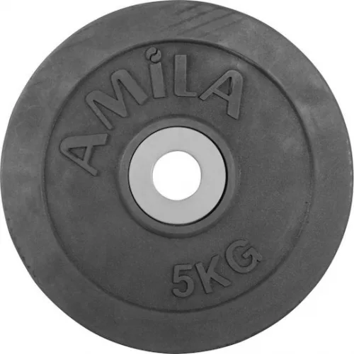 AMILA Δίσκος Λαστιχένιος 1 x 5kg Φ28mm