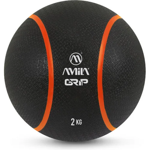 AMILA Μπάλα Medicine 19cm , 2kg σε Πράσινο Χρώμα