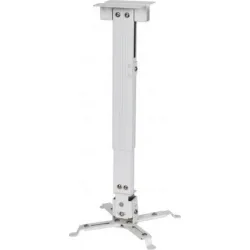 Comtevision Βάση Projector Οροφής CM01 με Μέγιστο Φορτίο 15kg Λευκή