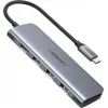 Ugreen CM511 USB-C Docking Station με HDMI 4K PD Ασημί