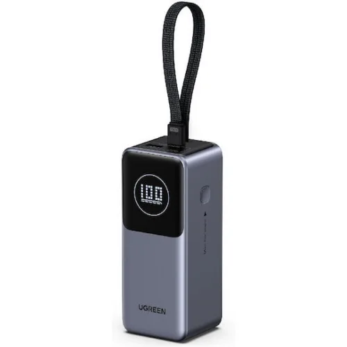 Ugreen PB723 Power Bank 20000mAh 130W με Θύρα USB-A και Θύρα USB-C Power Delivery Γκρι