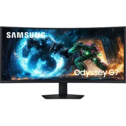Samsung Odyssey G7 G75F Ultrawide VA HDR Curved Monitor 40" 5120x2160 180Hz με Χρόνο Απόκρισης 1ms GTG