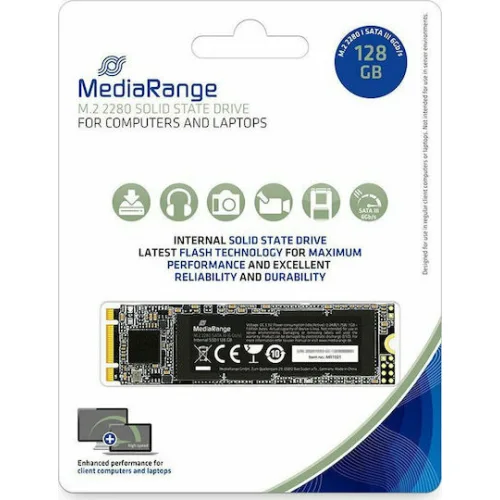 MediaRange SSD 128GB M.2 SATA III