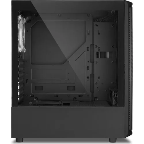 Sharkoon SK3 RGB Gaming Midi Tower Κουτί Υπολογιστή με Πλαϊνό Παράθυρο Μαύρο