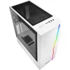 Sharkoon RGB Slider Midi Tower Κουτί Υπολογιστή με Πλαϊνό Παράθυρο Λευκό