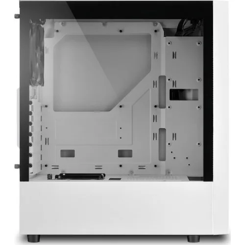 Sharkoon RGB Slider Midi Tower Κουτί Υπολογιστή με Πλαϊνό Παράθυρο Λευκό