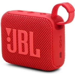 JBL Go 4 Αδιάβροχο Ηχείο Bluetooth 4.2W με Διάρκεια Μπαταρίας έως 7 ώρες Κόκκινο