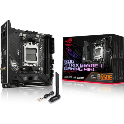 Asus ROG Strix B650E-I Gaming Wi-Fi Motherboard Mini ITX με AMD AM5 Socket 90MB1BI0-M0EAY0