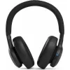 JBL Live 660NC Ασύρματα / Ενσύρματα Over Ear Ακουστικά με 50 ώρες Λειτουργίας και Quick Charge Μαύρα