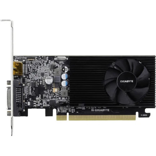 Gigabyte GeForce GT 1030 2GB GDDR4 D4 Κάρτα Γραφικών