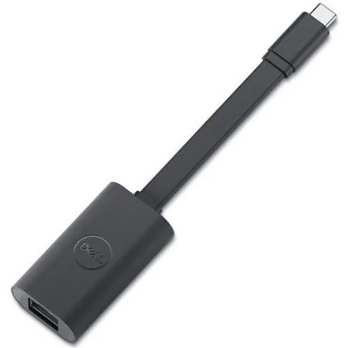Dell DELL-SA224-BK USB-C Αντάπτορας Δικτύου για Ενσύρματη σύνδεση Ethernet