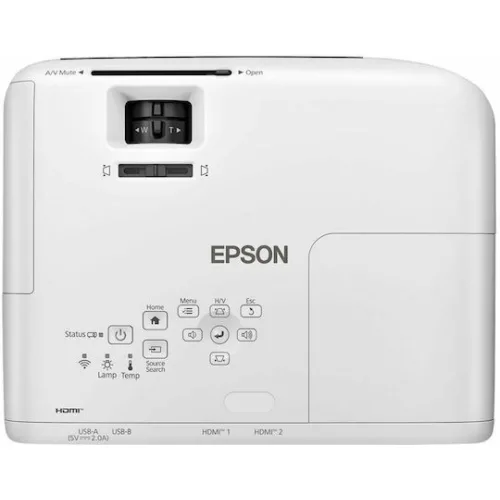 Epson EB-W55 Projector 3LCD HD Λάμπας LED με Ενσωματωμένα Ηχεία