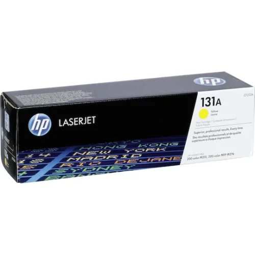 HP 131A Γνήσιο Toner Laser Εκτυπωτή Κίτρινο 1800 Σελίδων (CF212A)