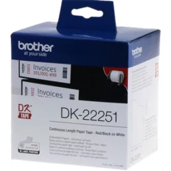 Brother P-touch Ταινία Ετικετογράφου 15.2m x 62mm σε Λευκό Χρώμα