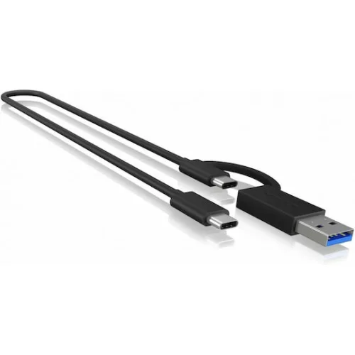 Icy Box Θήκη για Σκληρό Δίσκο M.2 PCI Express NVME με σύνδεση USB 3.2