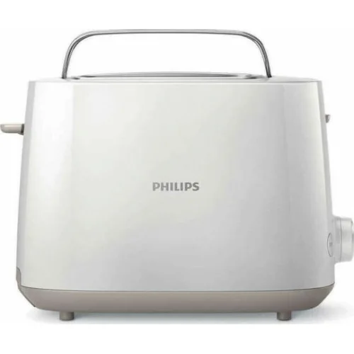 Philips Φρυγανιέρα 2 Θέσεων 830W Λευκή