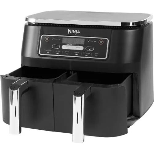 Ninja Foodi Max Dual Zone Air Fryer με Διπλό Αποσπώμενο Κάδο 7.6lt Μαύρο