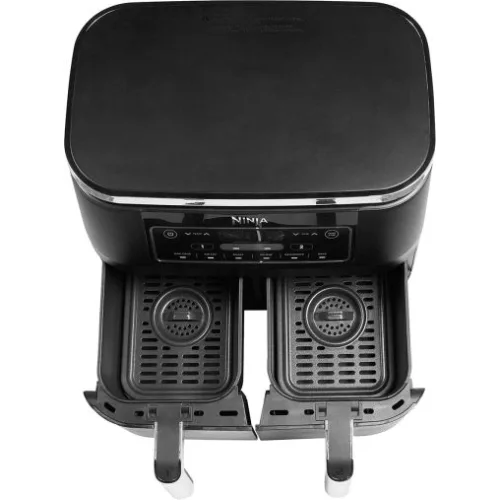 Ninja Foodi Max Dual Zone Air Fryer με Διπλό Αποσπώμενο Κάδο 7.6lt Μαύρο
