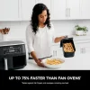 Ninja Foodi Max Dual Zone Air Fryer με Διπλό Αποσπώμενο Κάδο 7.6lt Μαύρο