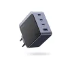 Ugreen Φορτιστής Χωρίς Καλώδιο GaN με Θύρα USB-A και 3 Θύρες USB-C 100W Power Delivery / Quick Charge 2.0 / Quick Charge 3.0 / Quick Charge 4.0 Γκρι (Nexode S)