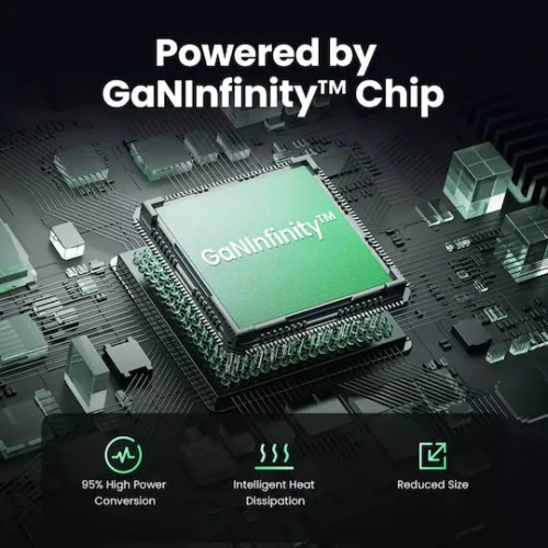 Ugreen Φορτιστής Χωρίς Καλώδιο GaN με Θύρα USB-A και 3 Θύρες USB-C 100W Power Delivery / Quick Charge 2.0 / Quick Charge 3.0 / Quick Charge 4.0 Γκρι (Nexode S)