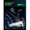 Ugreen Φορτιστής Χωρίς Καλώδιο GaN με Θύρα USB-A και 2 Θύρες USB-C 65W Power Delivery / Quick Charge 4.0 Γκρι (Robot)