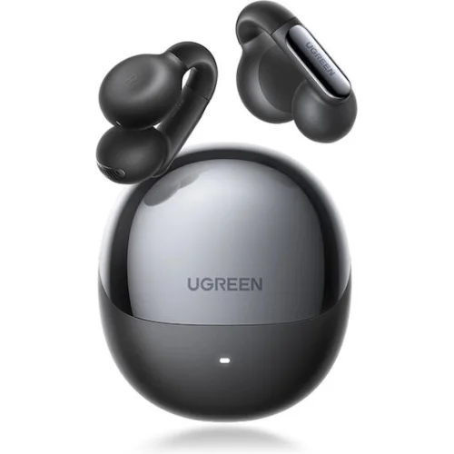 Ugreen HiTune S5 WS210 Open Ear Bluetooth Handsfree Ακουστικά με Αντοχή στον Ιδρώτα και Θήκη Φόρτισης Μαύρα
