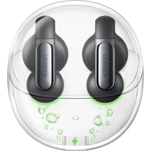 Ugreen HiTune S5 WS210 Open Ear Bluetooth Handsfree Ακουστικά με Αντοχή στον Ιδρώτα και Θήκη Φόρτισης Μαύρα