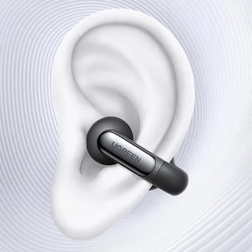 Ugreen HiTune S5 WS210 Open Ear Bluetooth Handsfree Ακουστικά με Αντοχή στον Ιδρώτα και Θήκη Φόρτισης Μαύρα