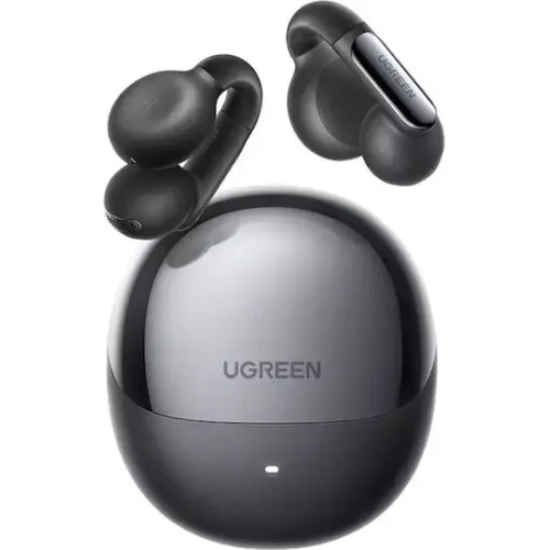 Ugreen HiTune S5 WS210 Open Ear Bluetooth Handsfree Ακουστικά με Αντοχή στον Ιδρώτα και Θήκη Φόρτισης Μαύρα