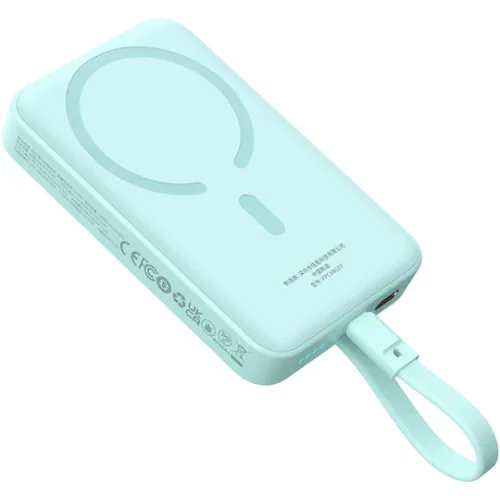 Baseus Magnetic Mini MagSafe Power Bank 10000mAh 30W με Θύρα USB-C Power Delivery Μπλε