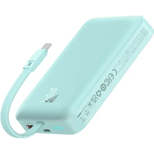 Baseus Magnetic Mini MagSafe Power Bank 10000mAh 30W με Θύρα USB-C Power Delivery Μπλε