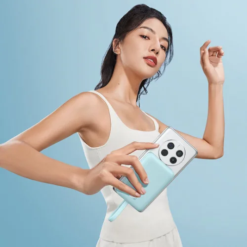 Baseus Magnetic Mini MagSafe Power Bank 10000mAh 30W με Θύρα USB-C Power Delivery Μπλε