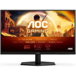 AOC 27G42E IPS HDR Monitor 27" FHD 1920x1080 180Hz με Χρόνο Απόκρισης 1ms GTG