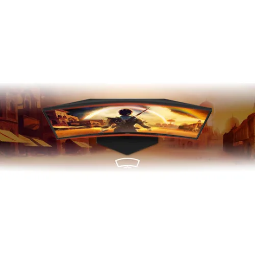 AOC C27G42E VA HDR Curved Gaming Monitor 27" FHD 1920x1080 180Hz με Χρόνο Απόκρισης 1ms GTG