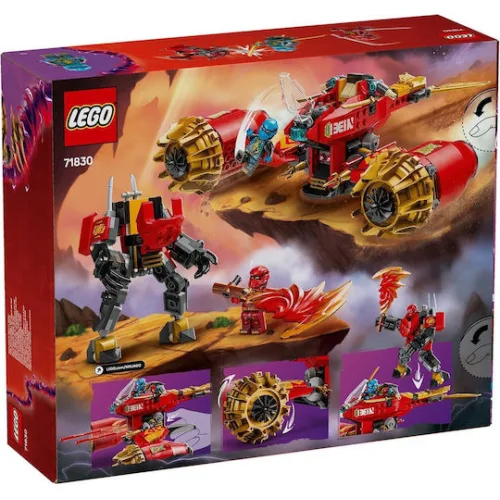 LEGO Ninjago Kai's Mech Storm Rider για 7+ Ετών 333τμχ