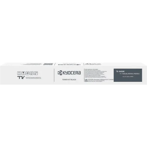 TK-8455K Γνήσιο Toner Laser Εκτυπωτή Μαύρο 25000 Σελίδων (1T0C2M0NL0)