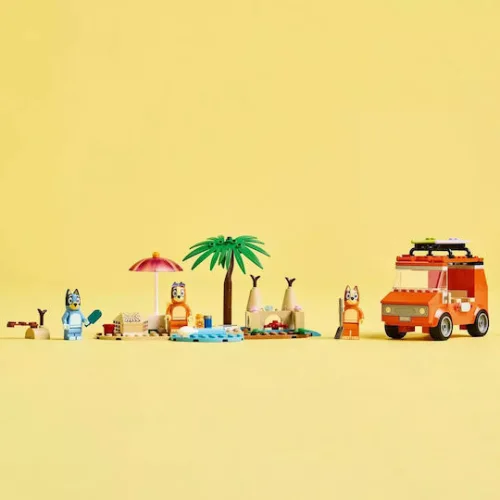 LEGO Τουβλάκια Bluey's Beach & Family Car Trip για 4+ Ετών 133τμχ
