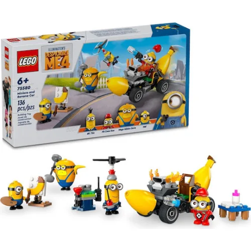 LEGO Minions Banana Car για 6+ Ετών 136τμχ