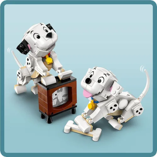 Lego │ Disney 43271 Κουτάβια Λάκι & Πένι 101 Σκυλιά Δαλματίας