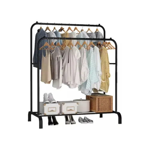 Κρεμαστρα Ρουχων Δαπεδου Διπλη Ραφι 110x54x125εκ Bpc2100