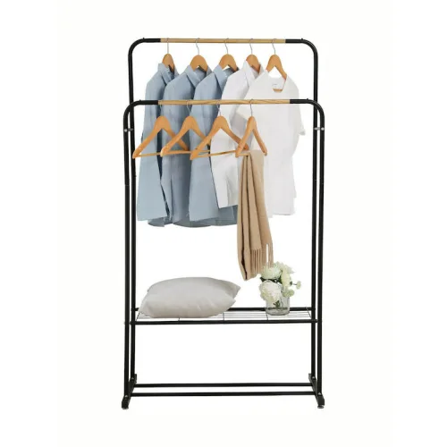 Κρεμαστρα Ρουχων Δαπεδου Διπλη Ραφι 110x54x125εκ Bpc2100