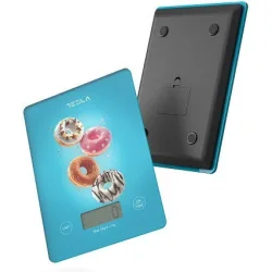 Tesla Ψηφιακή Ζυγαριά Κουζίνας 1gr/5kg Μπλε