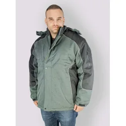 Bormann Pro BPP7039 Μπουφάν Εργασίας με Κουκούλα Μαύρο