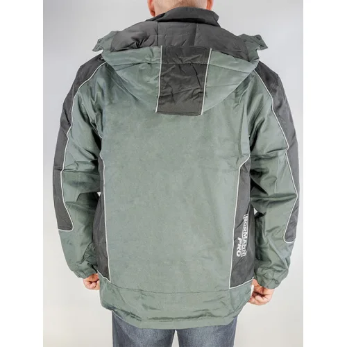 Bormann Pro BPP7039 Μπουφάν Εργασίας με Κουκούλα Μαύρο