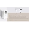 TP-LINK TL-PA7017P KIT v4 Powerline Διπλό για Ενσύρματη Σύνδεση με Passthrough Πρίζα και Θύρα Gigabit Ethernet