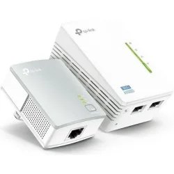 TP-LINK TL-WPA4220 KIT v5 Powerline Διπλό για Ασύρματη Σύνδεση Wi‑Fi 4 και 2 Θύρες Ethernet